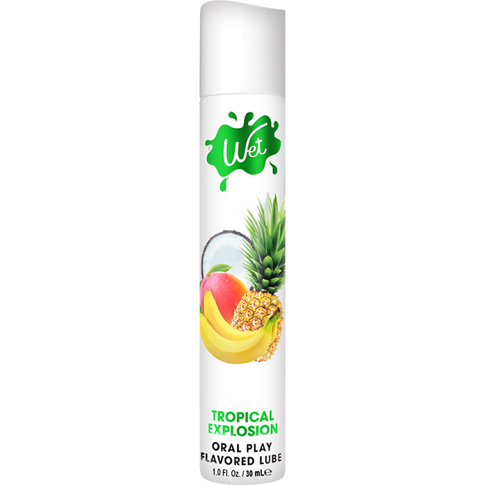 Wet Flavored Tropical Explosion Edible Lubricant