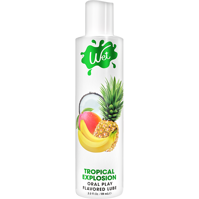 Wet Flavored Tropical Explosion Edible Lubricant