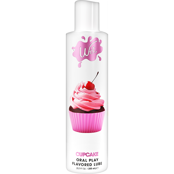Wet Flavored Cupcake Edible Lubricant