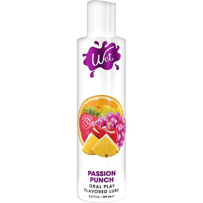 Wet Flavored Passion Punch Edible Lubricant