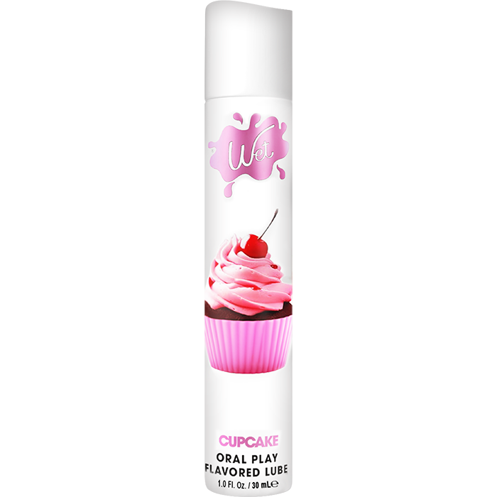 Wet Flavored Cupcake Edible Lubricant