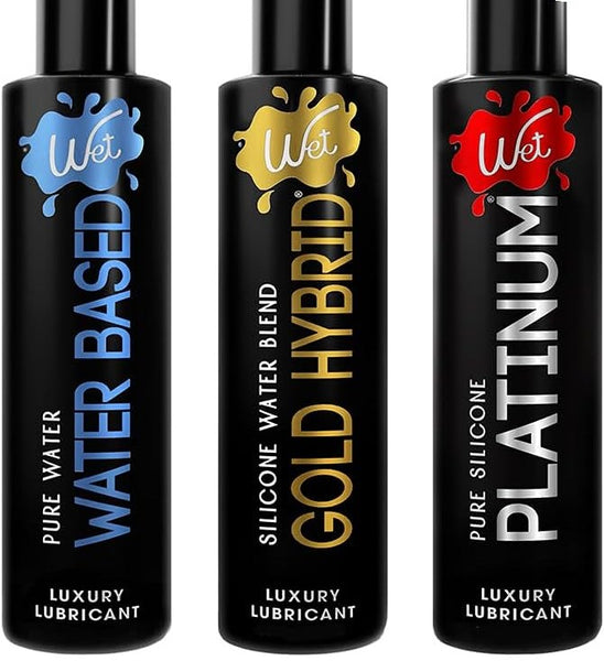 Wet Personal Lubricant Multipack (1 Fl Oz (Pack of 3)) Wet Lubes Wet Personal Lubricant Multipack (1 Fl Oz (Pack of 3)) Wet Lubes