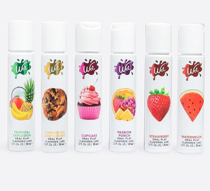 Flavors  Wet Lubes