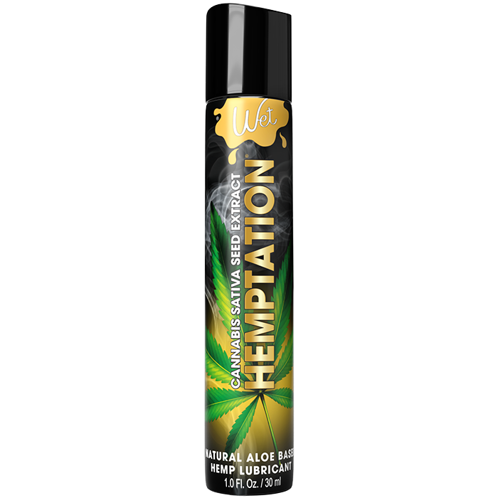 Wet Hemptation Natural Aloe Based Lubricant