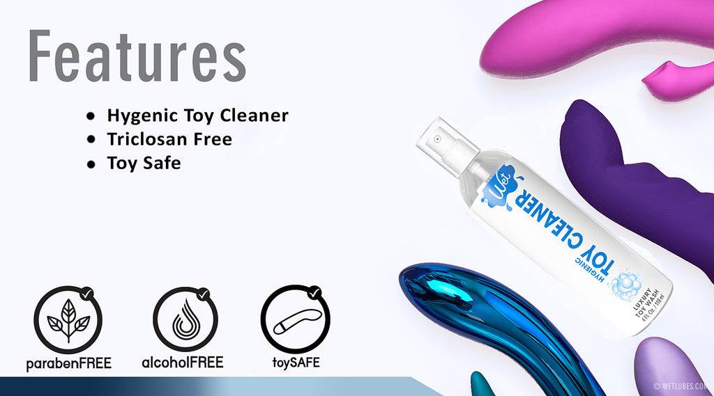 Wet Hygienic Misting Toy Cleaner - Features