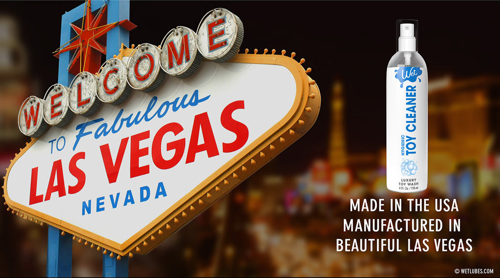 Wet Hygienic Misting Toy Cleaner - Made in the USA - Manufactured in Beautiful Las Vegas
