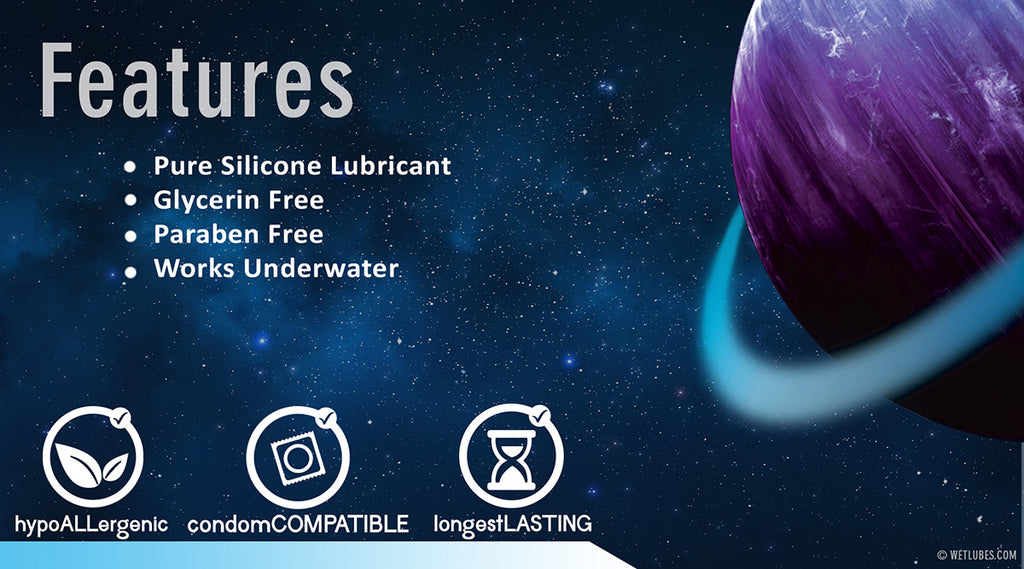 Wet Uranus Silicone-Based Anal Sex Lubricant - For the ultimate experience during anal intercourse. 