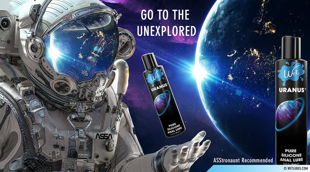 Wet Uranus Silicone-Based Anal Sex Lubricant - Go to the Unexplored