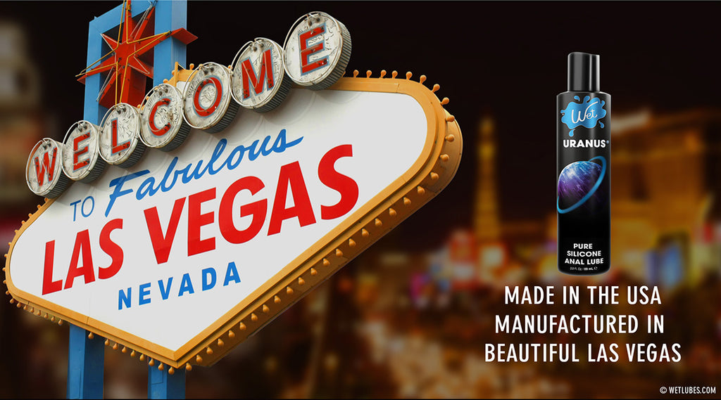 Wet Uranus Silicone-Based Anal Sex Lubricant - All of WET products are formulated and manufactured in our Las Vegas, NV facility. 