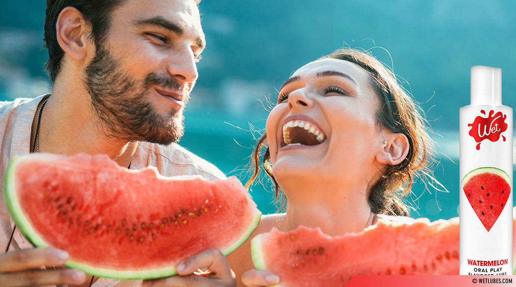 Wet Flavored Juicy Watermelon Edible Lubricant