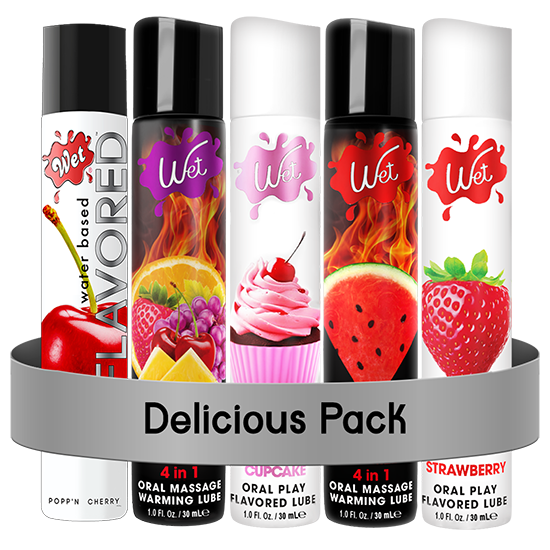 Wet Flavors 1 Oz. 5 Pack
