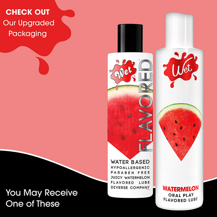 Wet Flavored Juicy Watermelon Edible Lubricant